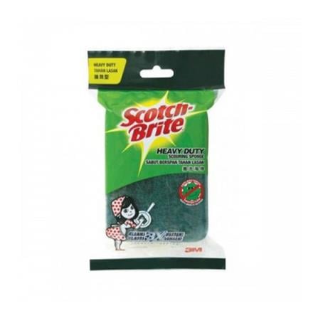 SCOTCH BRITE SCOURING ANTIBACTERIAL SPONGE 1PC 21-B