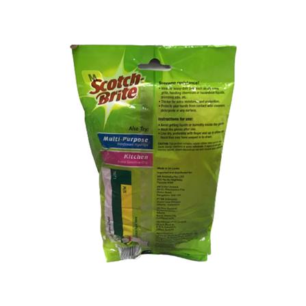 SCOTCH BRITE HEAVY DUTY GLOVES SIZE-M