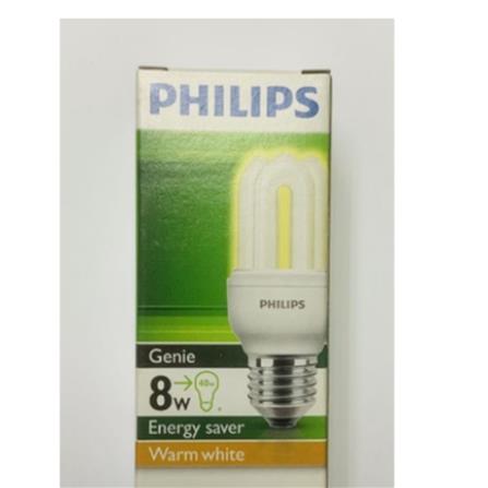 ENERGY LAMP WARM WHITE PHILIPS GENIE PG8E27WW