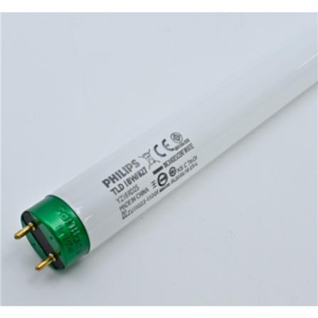 FLUORESCENT LAMP LONG WARM WHITE PHILIPS BRIGHT BOOST TL-D 18W/827