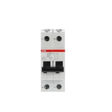 MINIATURE CIRCUIT BREAKER 2-POLE ABB 6000AMP 40A SH202-C40