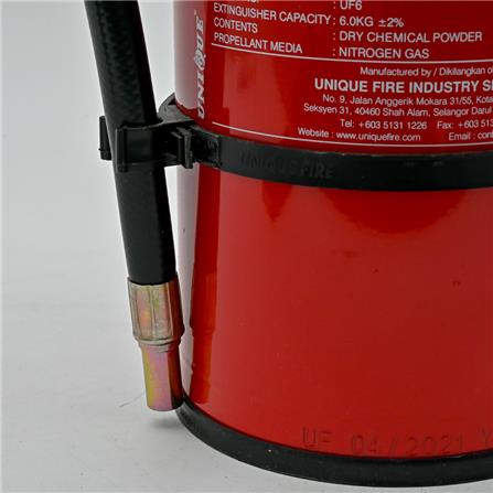 UNIQUE FIRE EXTINGUISHER DRY POWDER FEU-6D 6KG