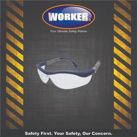 SAFETY GOGGLES WORKER WE200C IN/OUTDOOR