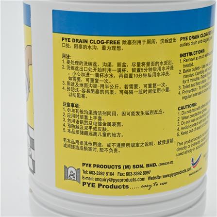 PYEDRAIN CLOG-FREE 500ML