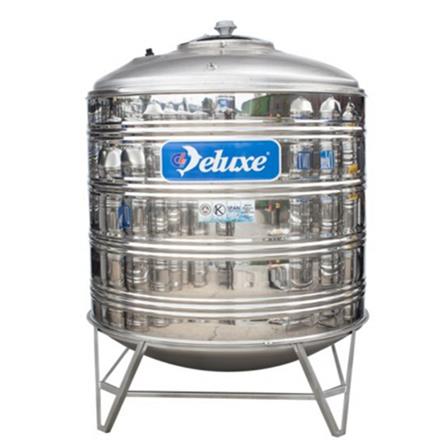 DELUXE STAINLESS STEEL WATER TANK VERTICAL WITH STAND ROUND BOTTOM CL30K 1,250L