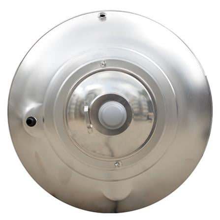 DELUXE STAINLESS STEEL WATER TANK VERTICAL WITH STAND ROUND BOTTOM CL50K 2,000L