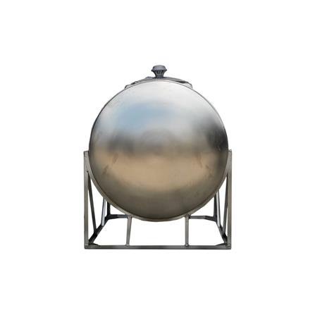DELUXE STAINLESS STEEL WATER TANK HORIZONTAL WITH STAND CL50KH 2,000L
