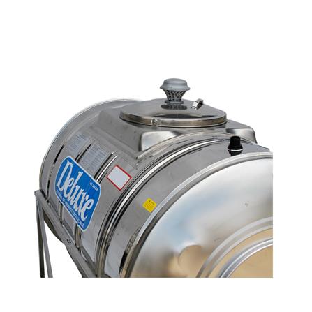 DELUXE STAINLESS STEEL WATER TANK HORIZONTAL WITH STAND CL50KH 2,000L