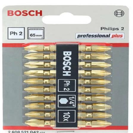 BOSCH SCREWDRIVER BIT PH2 45MM (MAGNETIC) 10PCS/PACK