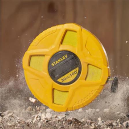 STANLEY LONG TAPE  FIBERGLASS 30M/ 100 FT