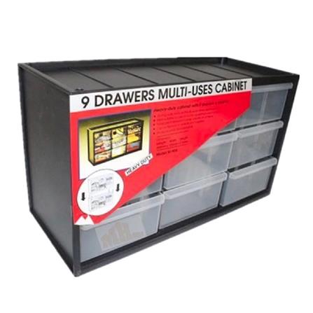 JUN HONG DIY TOOLBOX 9DII 9 DRAWER PTS CT (B)