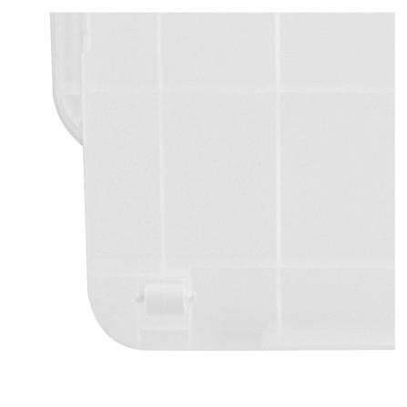 STORAGE BOX WITH WHEELS STACKO 2556 66L WHITE