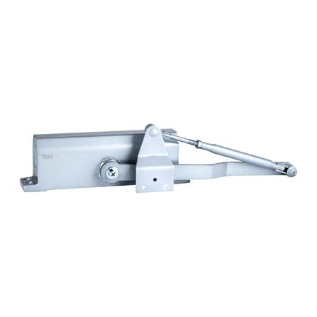 YALE SURFACE MOUNTED DOOR CLOSER C7722 SILVER
