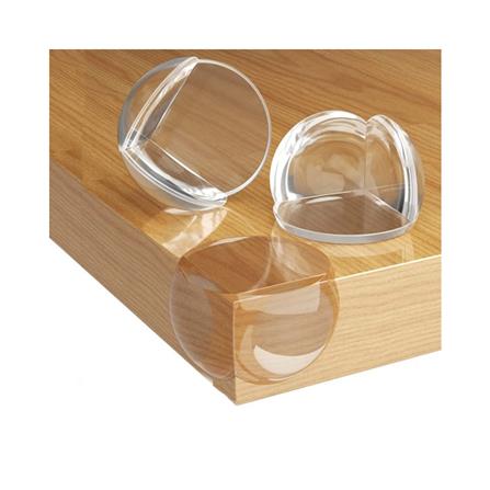 UNITE SAFETY ROUND CORNER CUSHION 8PCS CLEAR