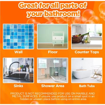 MR MUSCLE BATHROOM REGULAR (KILL 99% OF GERMS) 900ML