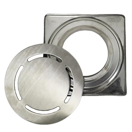 SANSICO STAINLESS STEEL GRATING VENUS ROUND S2-VR-R 6"X6"