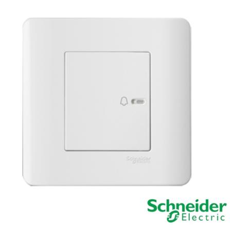 SCHNEIDER ZENCELO 10A BELL SWITCH WHITE E8431BP1