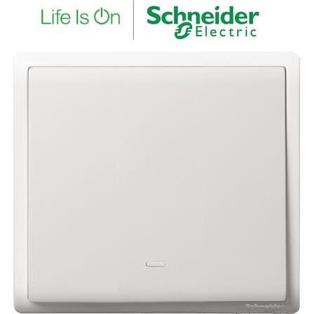 SCHNEIDER PIENO 1 GANG 1 WAY SWITCH WHITE  E8231L1F G11