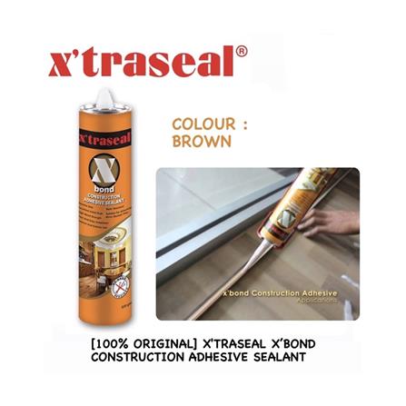 X'TRASEAL XBOND CONSTRUCTION ADHESIVE SEALANT 300ML MC-903