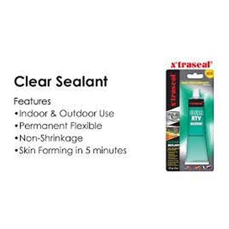 X'TRASEAL GLASS SEALANT GASKET MAKER 32GM