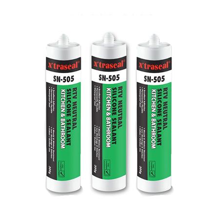 X'TRASEAL KITCHEN & BATHROOM SILICONE SN-505 WHITE