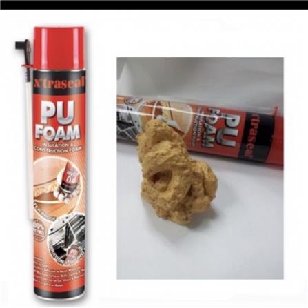 X'TRASEAL PU FOAM INSULATION & CONSTRUCTION FOAM 750ML