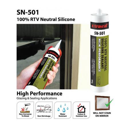 X'TRASEAL RTV NEUTRAL SILICONE SN-501 WHITE