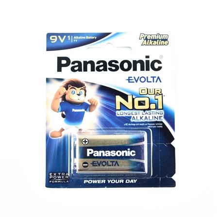9V ALKALINE BATTERY PANASONIC 6LR61EGM/1B
