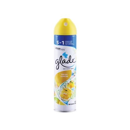 GLADE AEROSOL SPRAY 320ML FRESH LEMON