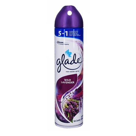 GLADE AEROSOL SPRAY 320ML WILD LAVENDER