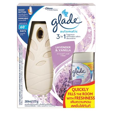 GLADE AUTO LAVENDER & VANILLA 3 IN 1 175G