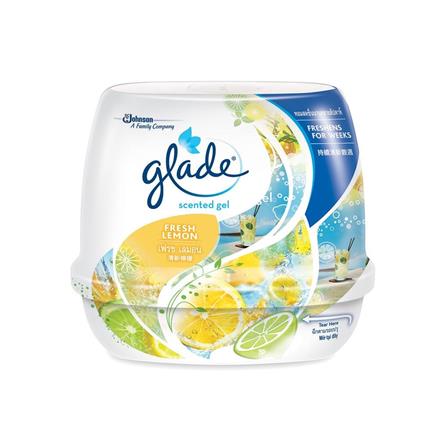 GLADE SCENTED GEL 180G FRESH LEMON