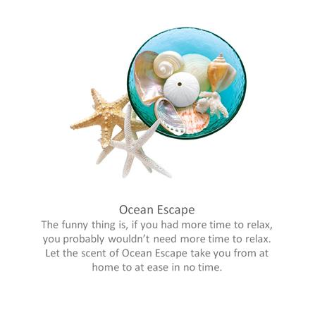 GLADE SCENTED GEL 180G OCEAN ESCAPE