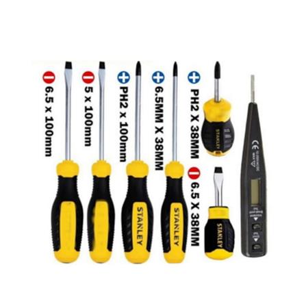STANLEY SCREWDRIVER GRIP SET 6PCS ((92-002)