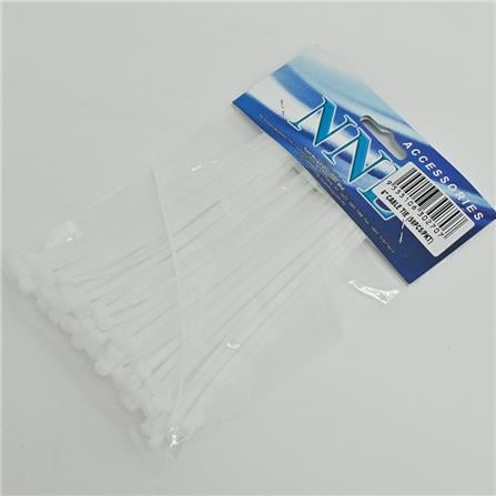 6" CABLE TIE 50PCS TRANSPARENT MASTAR
