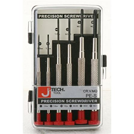 JETECH PRECISION SCREWDRIVER SET 6PCS PES (STEEL)