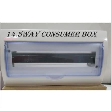 MASTAR DT 14 CONSUMER BOX CSB-14.5 WAY WHITE
