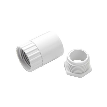 DT MASTAR FEMALE ADATOR 25MM PACK 1PC WHITE