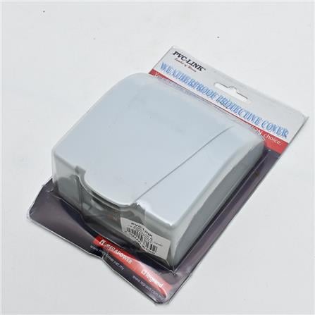 WEATHERPROOF PROTECTIVE COVER PWPC-1-HD 3" X 3" (1 GANG) PVC-LINK WHITE