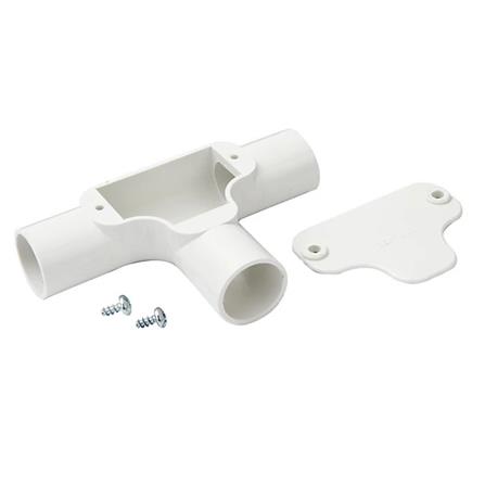 MASTAR PVC CONDUIT INSPECTION TEE 20MM WHITE