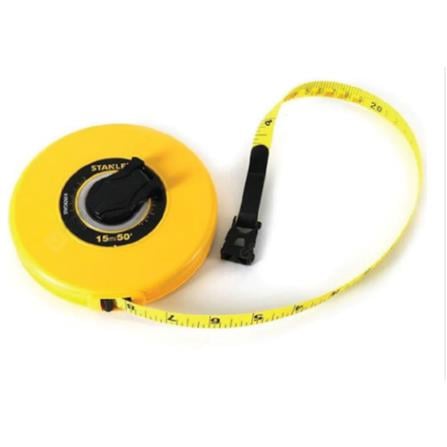 STANLEY LONGTAPE FIBERGLASS 34260 15M YELLOW