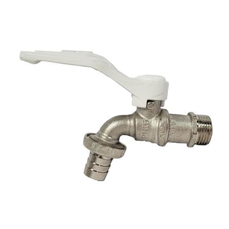 ANA ALUMINIUM  LEVER BALL COCK 1100 - 1/2 INCH WHITE