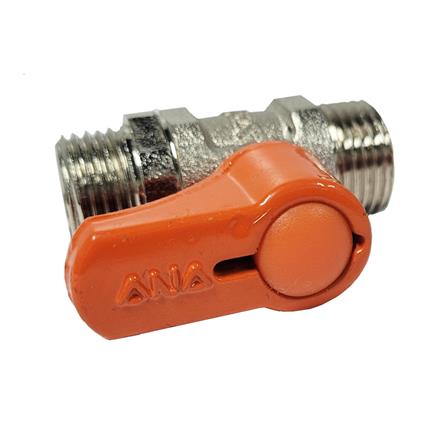 ANA ALUMINIUM MINI BALL VALVE 1101-1/2" MM