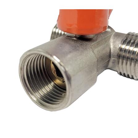 ANA ALUMINIUM 3-WAY MINI VALVE 1103-1/2" FMM
