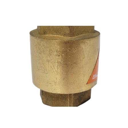 ANA BRASS SPRING CHECK VALVE 1170 - 1/2"