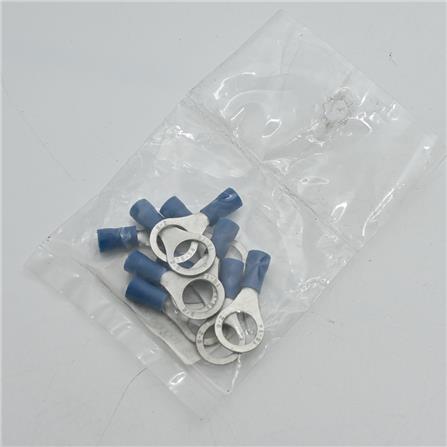 INSULATED RING TERMINALS 10PCS MP VF2-8 BLUE