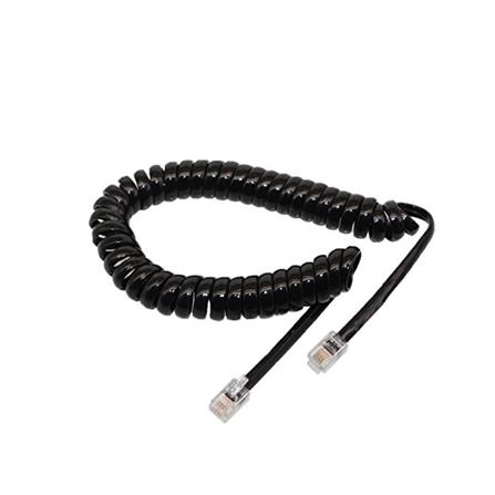 NESLY TELEPHONE SPRING CORD 30CM NL-TEL4SN-BLACK