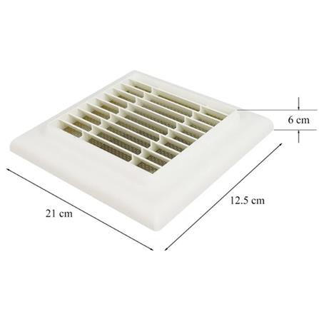 PARNO HOOD ACC F125WH 12.5CM