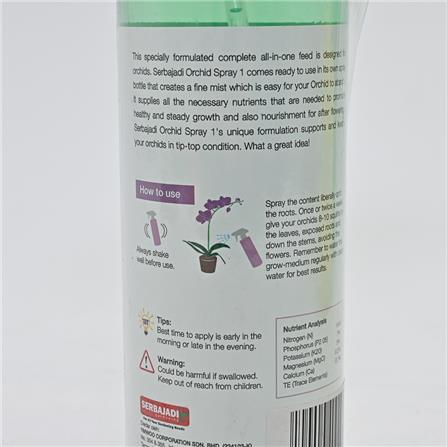 ORCHID SPRAY SB1 GROWING 300 ML