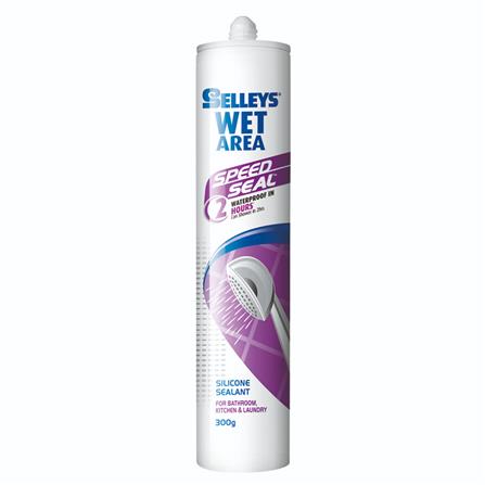 SELLEYS WET AREA SPEED SEAL 300G CLEAR